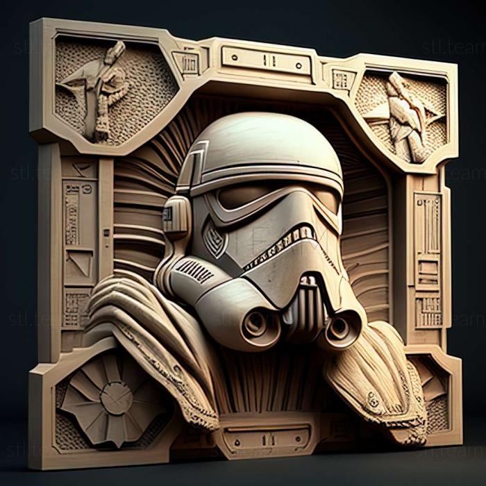 3D model Star Wars Battlefront III game (STL)
